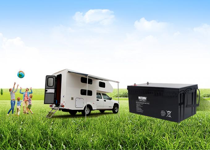 батареи цикла 12V 200Ah LiFePO4 MOTOMA глубокие для RV 1