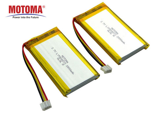 Motoma UL1642 одобрило батарею 3,7 v 2800mah Lipo лития для детектора