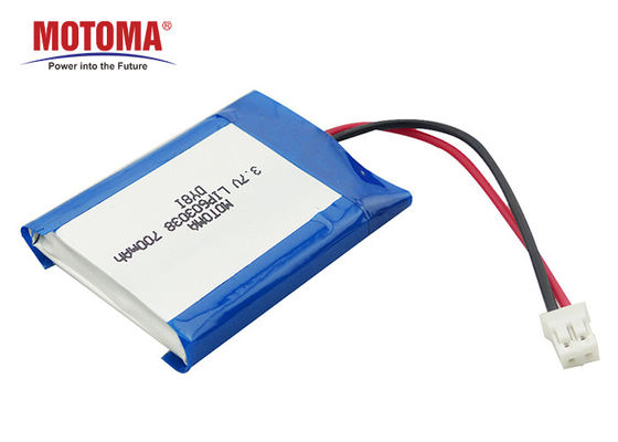 Блок батарей 3.7V 700mAh 6x30x38mm плотности высокой энергии IOT