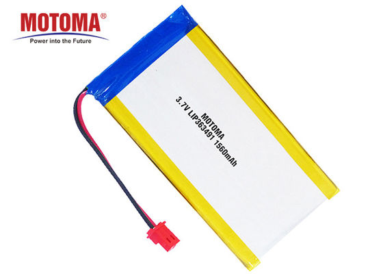 батарея цикла лития 3.7V 1560mAh глубокая, литий-ионный аккумулятор UL для Iot