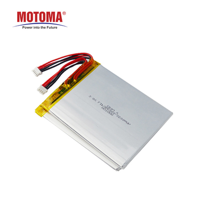 Высоковольтный блок батарей 3.8V 2500mAh полимера иона лития для привесного отслежывателя
