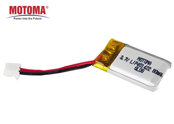 Ultrasmall пригодный для носки сертификат UL IEC62133 CE батареи 3.7V 80mah прибора